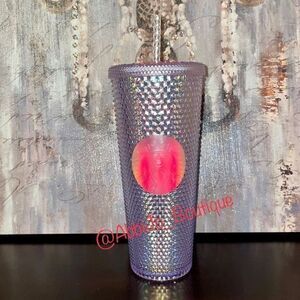 Starbucks 2023 Summer Dichroic Unicorn Studded Bling Venti Cup Tumbler